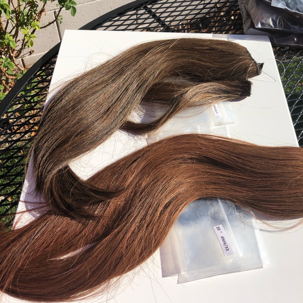 Hair Extension Colors Mixed Browns - Picture 4 of 8